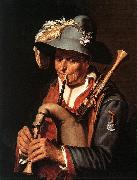 BLOEMAERT, Abraham The Bagpiper ffg oil